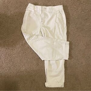 Old Navy Women's Cream Chinos